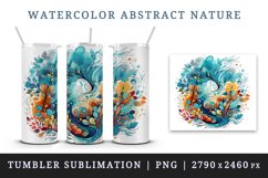 16 watercolor abstract nature the organic beauty of swirling patterns and vibrant colors in nature tapestry design wraps sublimation for customize your tumbler