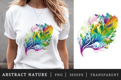 16 watercolor abstract nature the organic beauty of swirling patterns and vibrant colors in nature&#039;s tapestry sublimation print designs clipart bundle