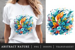 16 watercolor abstract nature the organic beauty of swirling patterns and vibrant colors in nature&#039;s tapestry sublimation print designs clipart bundle