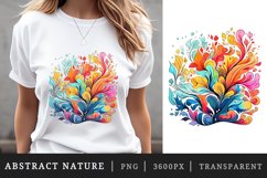 16 watercolor abstract nature the organic beauty of swirling patterns and vibrant colors in nature&#039;s tapestry sublimation print designs clipart bundle