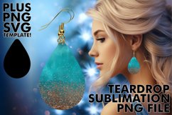 Glittery Leopard Teardrop Radiance: Sub Patterns Product Image 1