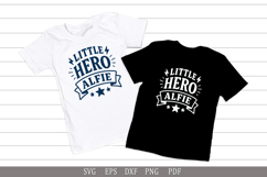 Little Hero Alfie - SVG Personalized Name Design for Gifts Product Image 3