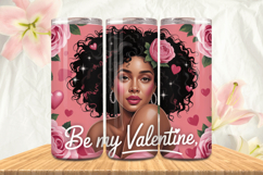 Black Girl Magic Black Woman Positive mind 20oz Tumbler wrap Product Image 1