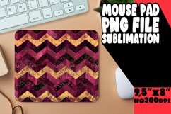 Sparkling Stripe Pattern Mouse Pad for Sublimation PNG Product Image 1