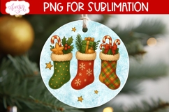 Christmas ornament PNG sublimation, Stocking stuffers png Product Image 3