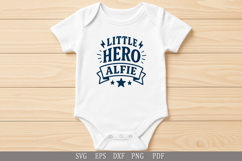 Little Hero Alfie - SVG Personalized Name Design for Gifts Product Image 5