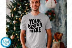 Ash tshirt Mockup, Christmas tshirt Mockup, Ash mockup Product Image 1