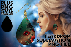 Unique TEARDROP Earrings Art Ideas, Leopard Prints Product Image 1
