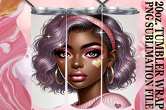 SUNSHINE JOY 20oz TUMBLER WRAP, 3D Heart Product Image 1