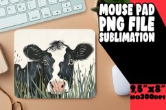Charming Cow Scenes Sublimation Mouse Pad Assortment Product Image 1