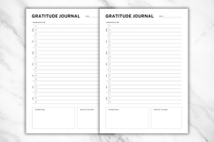 Gratitude Journal Printable &amp; Editable Template 7 Product Image 3