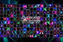 160 Laser Stage Lighting Beams Overlays JPG Product Image 2