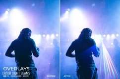 160 Laser Stage Lighting Beams Overlays JPG Product Image 7