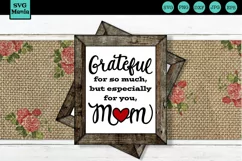Mother's Day SVG, Mom Saying SVG, Mom Sublimation Quote Product Image 1