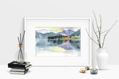 15 watercolor mountain landscapes Product Image 3