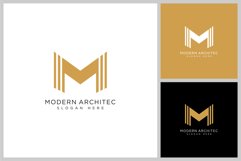 m logo vector design Product Image 1