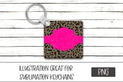 Sublimation Keychain PNG Design Product Image 2
