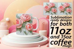 Blossom Euphoria: Mug Wrap Sublimation Product Image 1