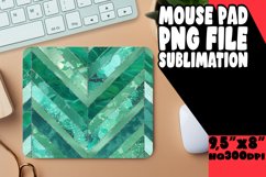 Glitter Stripe Mouse Pad with Vibrant Colors Product Image 1