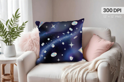 Happy New Year PNG Pillow, Festive New Year's Eve 2026 PNG Product Image 1