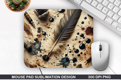 Vintage Mouse Pad Sublimation PNG Design - Mouse Pad PNG Product Image 1