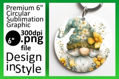 Cheerful Gnome Car Coaster Options Product Image 1