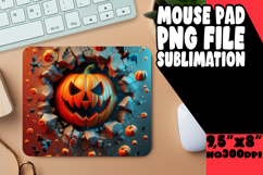 WHIMSICAL MOUSE PAD GIFT IDEAS, 3D Pumpkin Product Image 1