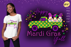 Mardi Gras SVG| Parading with my Gnomies SVG | layered Product Image 4
