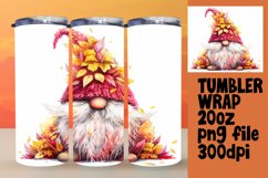 Springtime Gnome 20oz Tumbler Designs Product Image 1
