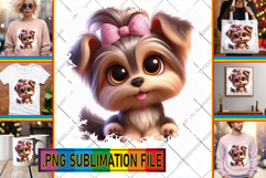 LUMINOUS PNG Art for Gifts, 3D Dog Product Image 1