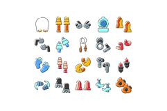 Many earplugs protecting hearing from noise collection Product Image 1