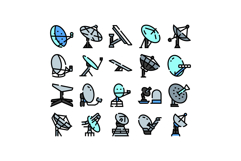 Communication technology satellite radiotelescope dish anten Product Image 1