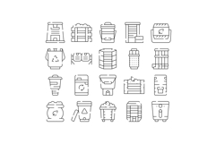 Composting containers and organic waste collection system ic Product Image 1