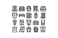 Composting, recycling and organic waste bin collection Product Image 1