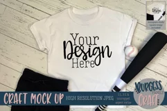 Kids baseball Craft mock up | High Res JPEG Product Image 1