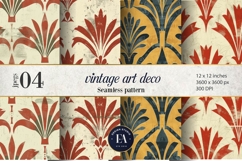Vintage Art Deco Pattern | Retro Geometric Design Product Image 1