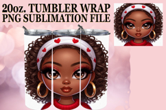 RADIANT SPIRITS 20oz TUMBLER WRAP, 3D Heart Product Image 1