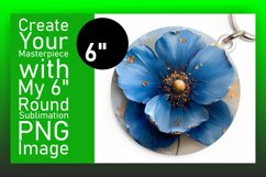 Blossom Burst: 3D Round Designs PNG Product Image 1