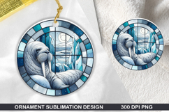 Animals Stained Glass Ornament Bundle, 30 High-Quality PNG Product Image 10