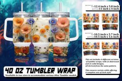 Meadow Magic 40oz Tumbler Sublimation Product Image 1