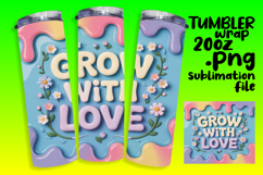 FASHIONABLE 20oz Tumbler PNG Design , Girl Quote Product Image 1