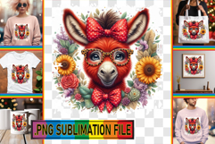 Cozy TSHIRT Art Ideas PNG, Cute Animals Product Image 1