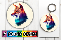 Sublimation Car Coaster Joy, Animals Art Product Image 1