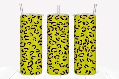 Pear Leopard Print 20oz Skinny Tumbler Sublimation Product Image 1