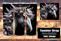 VIVID 20oz Tumbler Artwork , Horse Product Image 1