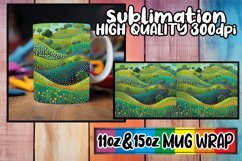 Colorful Nature Views Tumbler Wrap Sublimation 20oz Product Image 1