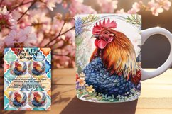 Cheerful Rooster Serenity: Tranquil 11oz &amp; 15oz Mug Delight Product Image 1