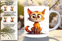 Meow Masterpieces: Sublimation Cat Mug Product Image 1