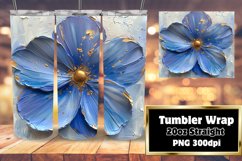 Blossom Magic: Sublimated Tumbler Art Product Image 1