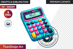Girly Back to School teacher classroom suply PNG Clipart Product Image 1